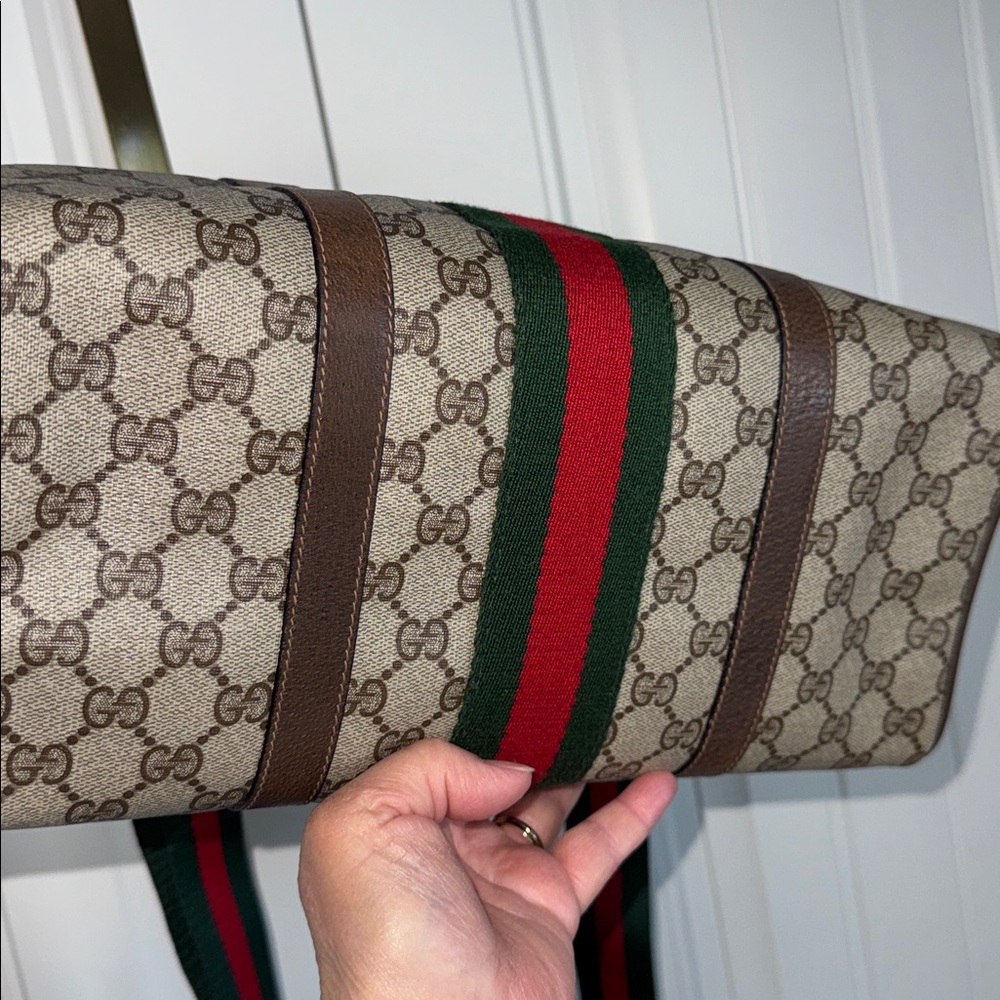 GUCCI GG Supreme Boston Bag - Picture 11 of 15